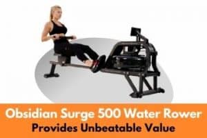 Sunny Obsidian Surge 500 Water Rower: Offers Unbeatable Value